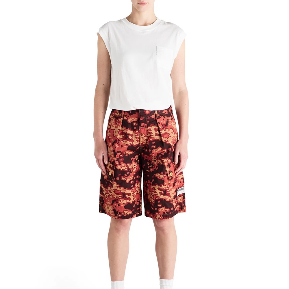 Deus Ex Machina women's camo cargo jorts - Small